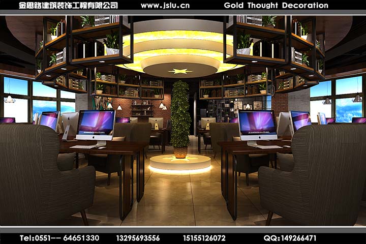合肥網(wǎng)吧裝修設(shè)計