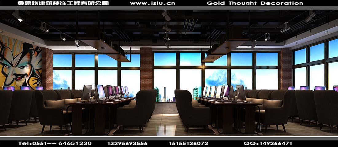 合肥網(wǎng)吧裝修設(shè)計