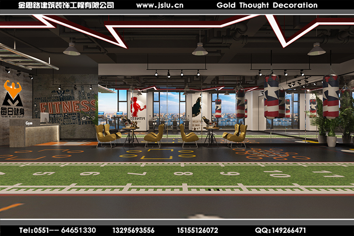 合肥健身房裝修設(shè)計